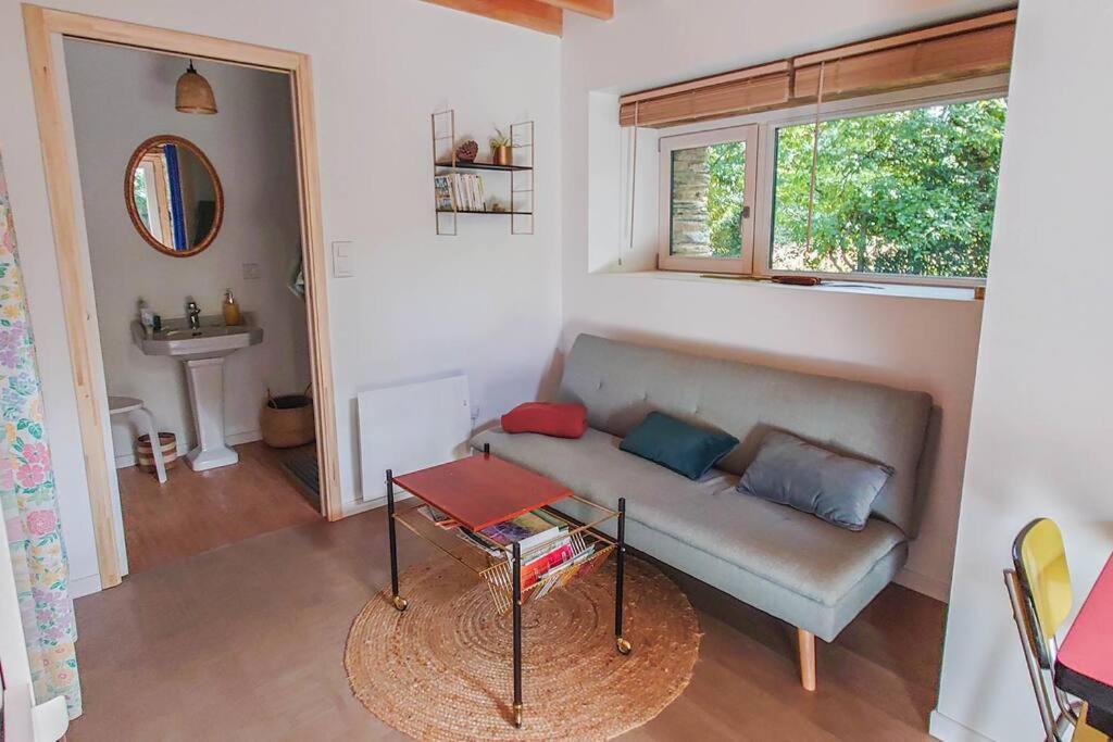 Longere Tinyhouse Avec Son Jardin-Foret Saint-Just  Eksteriør billede